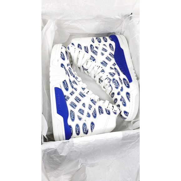 Rare Versace Ford Collaboration Men\'s Leather Sneakers US6 EU39 UK5 RRP$1200 main image 10